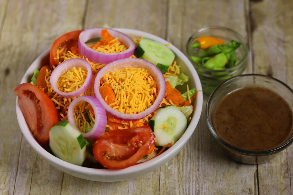 Fresh garden salad